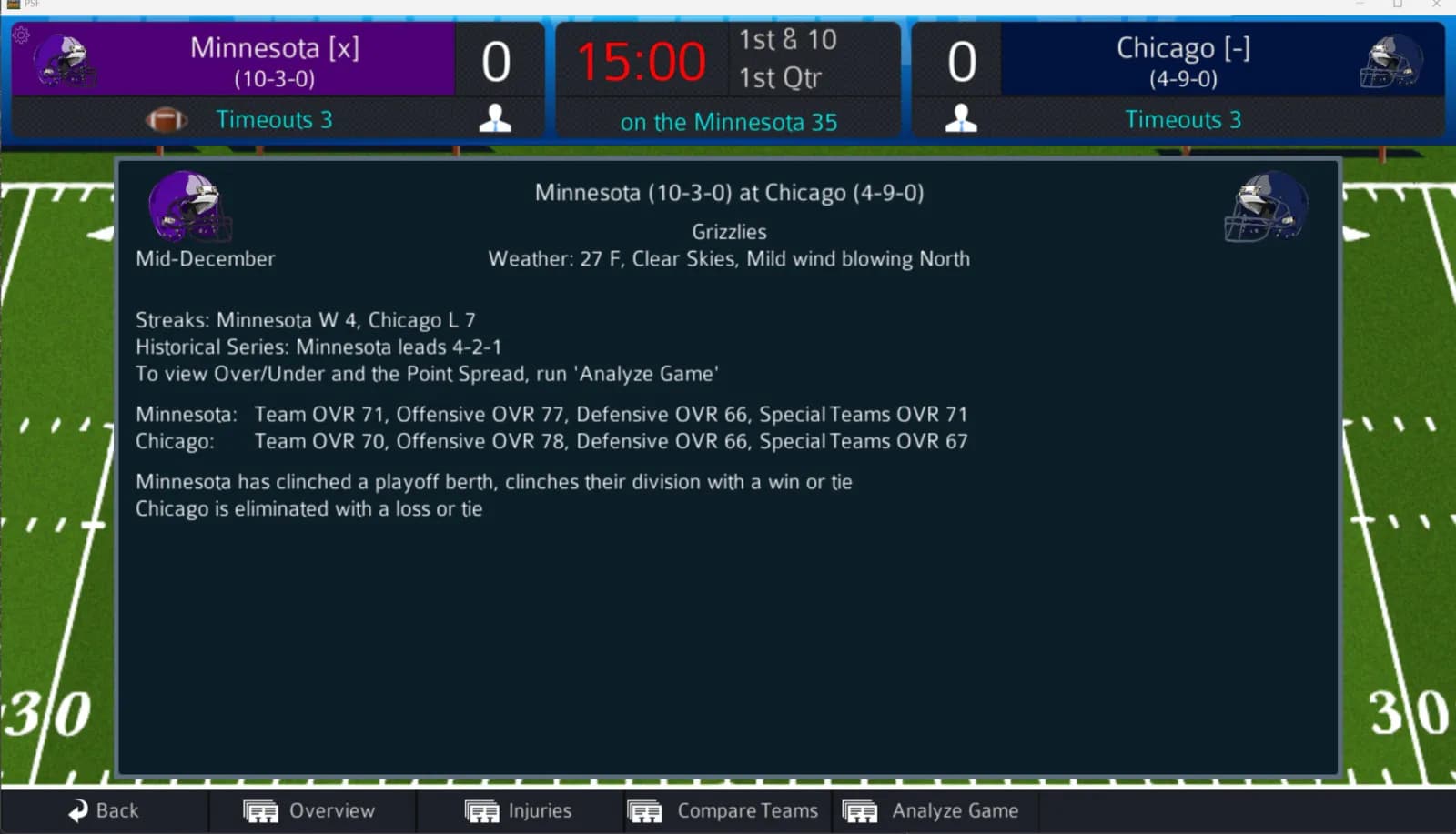 Pro Strategy Football 2027 — скриншот 3