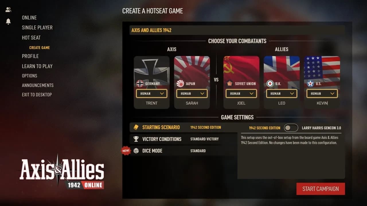 Axis and Allies 1942 Online — скриншот 11