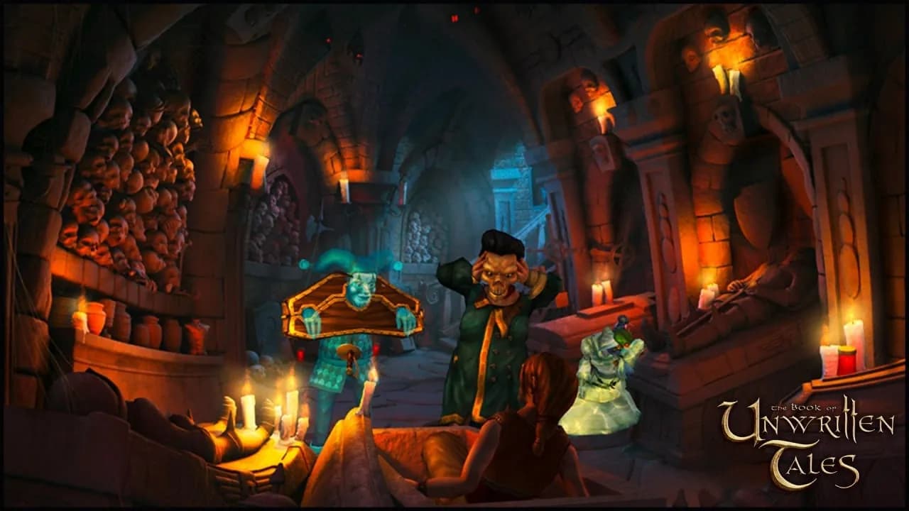 The Book of Unwritten Tales — скриншот 9