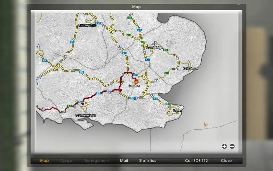 UK Truck Simulator — скриншот 1