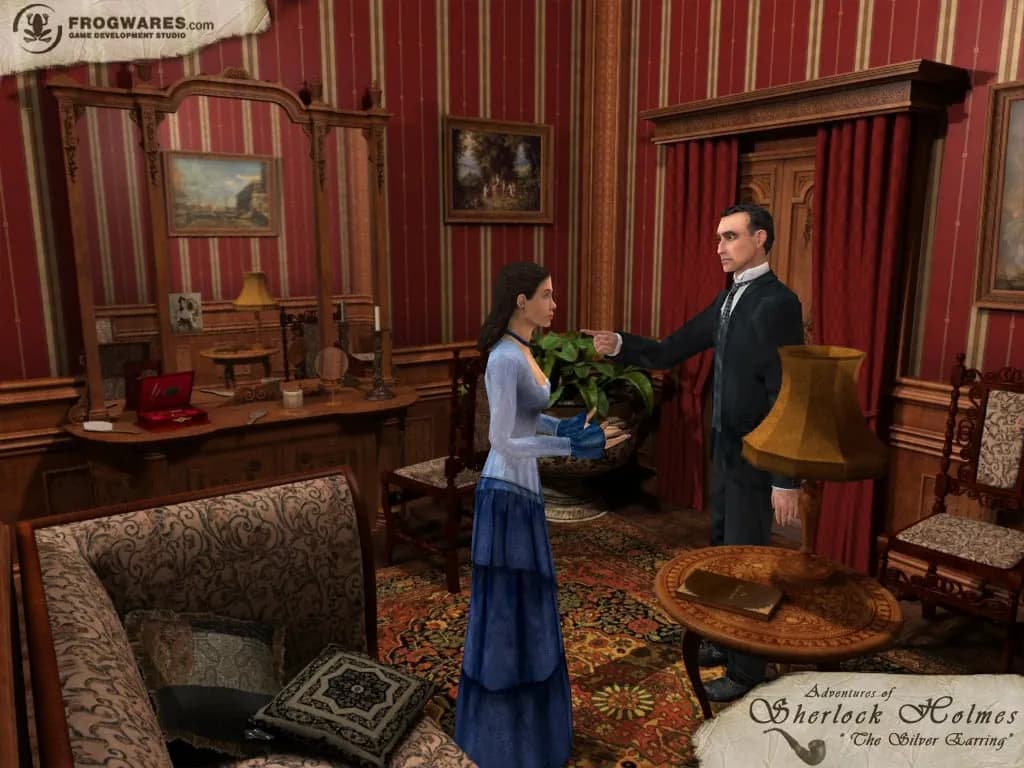 Sherlock Holmes: The Secret of the Silver Earring — скриншот 1