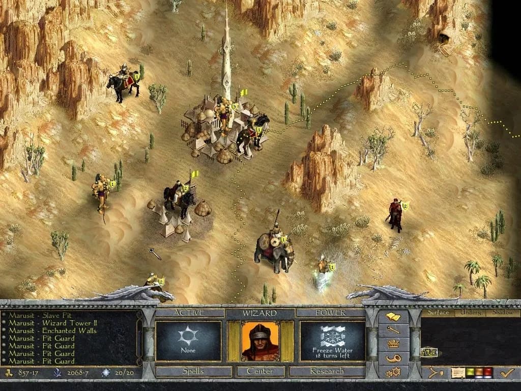 Age of Wonders Shadow Magic — скриншот 6