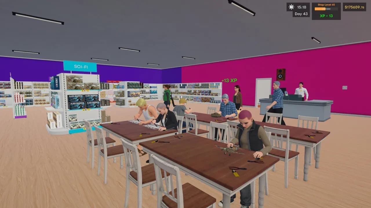 Model Kit Shop Simulator — скриншот 1