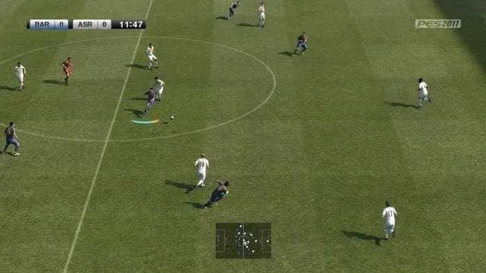 PES 2011 — скриншот 3