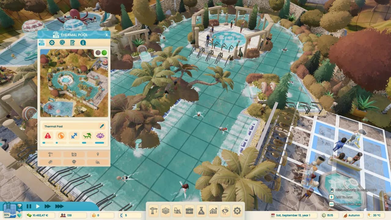 Aquapark Tycoon — скриншот 11