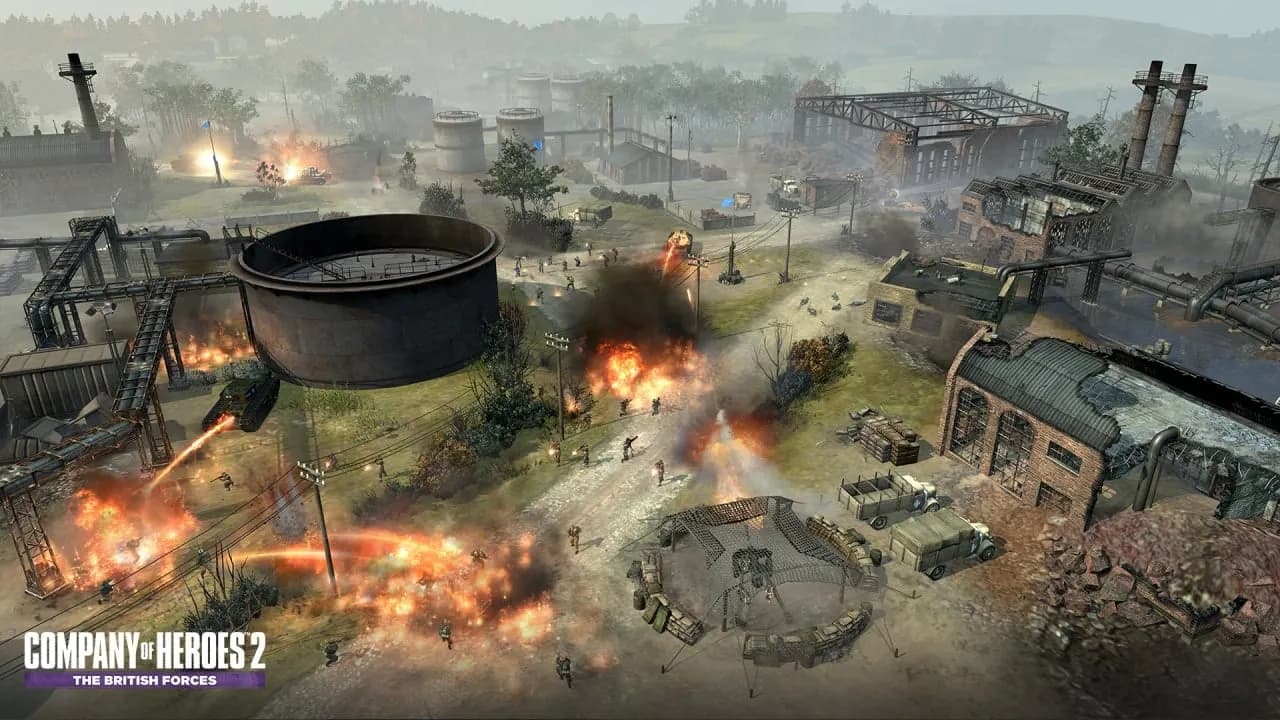 Company of Heroes 2 - The British Forces — скриншот 3