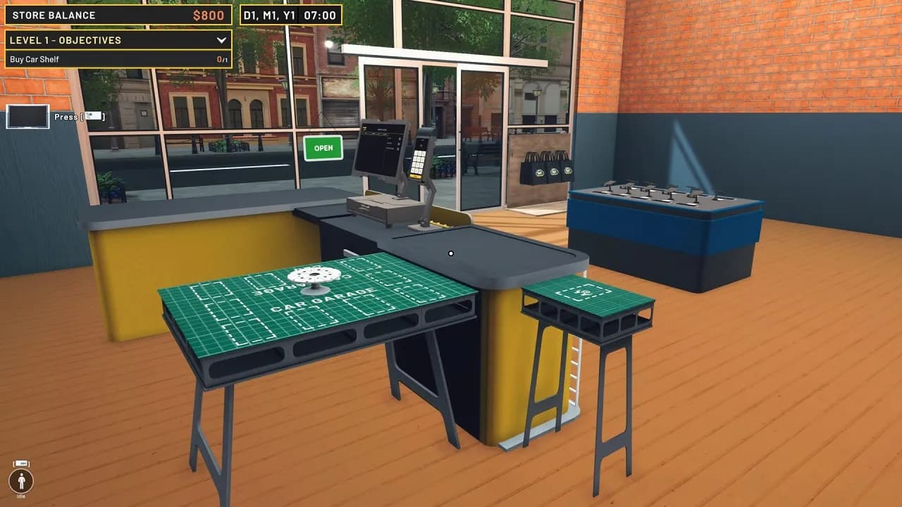 Mini Racer Car Shop Simulator — скриншот 2