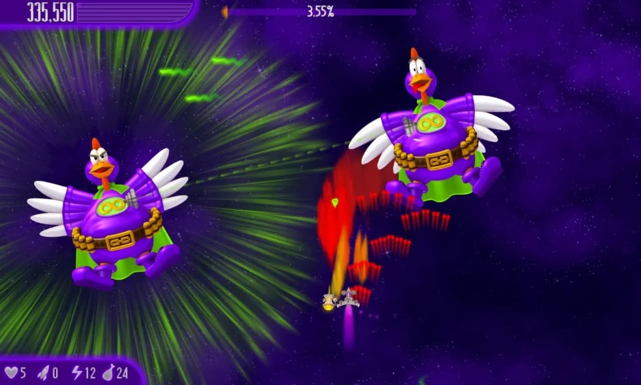 Chicken Invaders 4 — скриншот 1