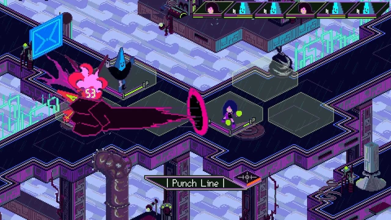 Keylocker | Turn Based Cyberpunk Action — скриншот 3