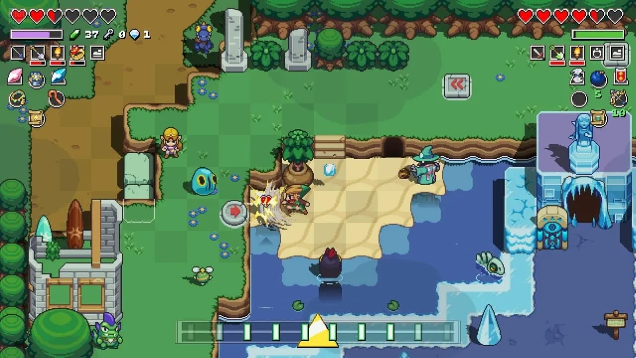 Cadence of Hyrule: Crypt of the NecroDancer Featuring The Legend of Zelda — скриншот 3