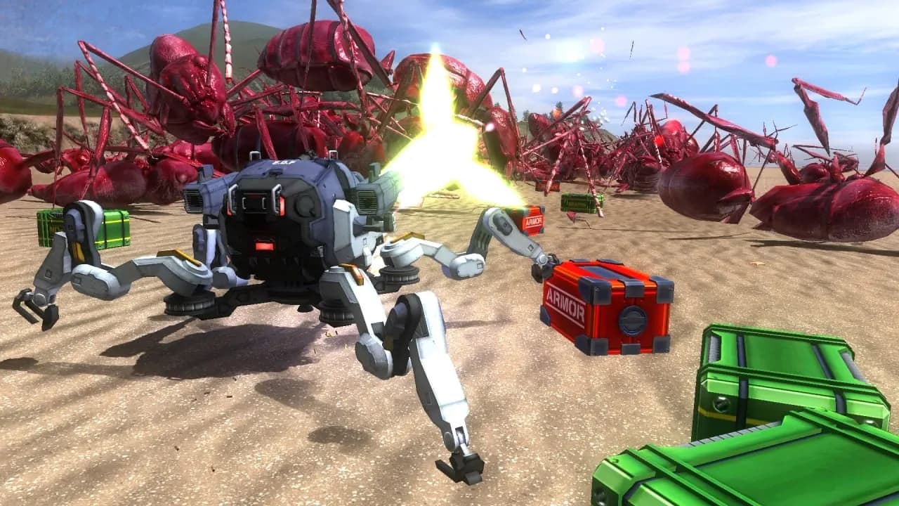EARTH DEFENSE FORCE 4.1 The Shadow of New Despair — скриншот 9