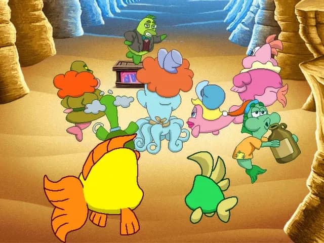Freddi Fish 5: The Case of the Creature of Coral Cove — скриншот 1