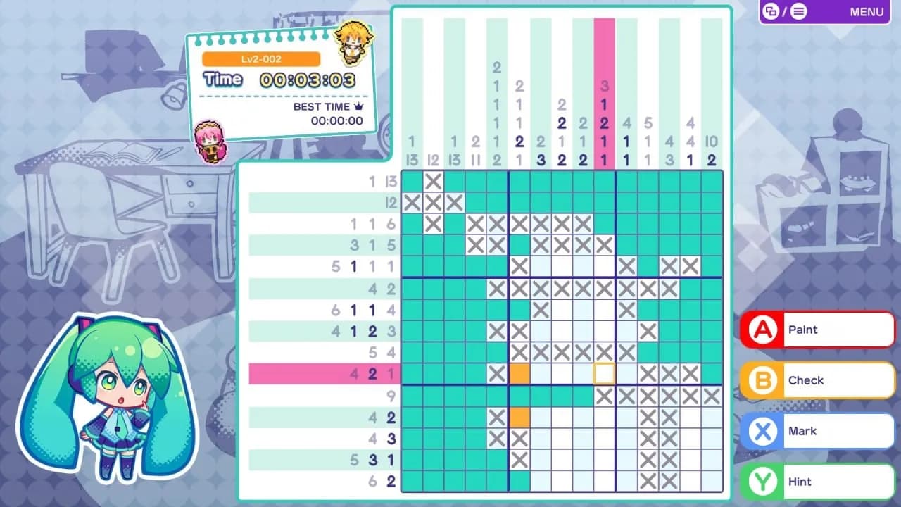 Hatsune Miku Logic Paint S — скриншот 3