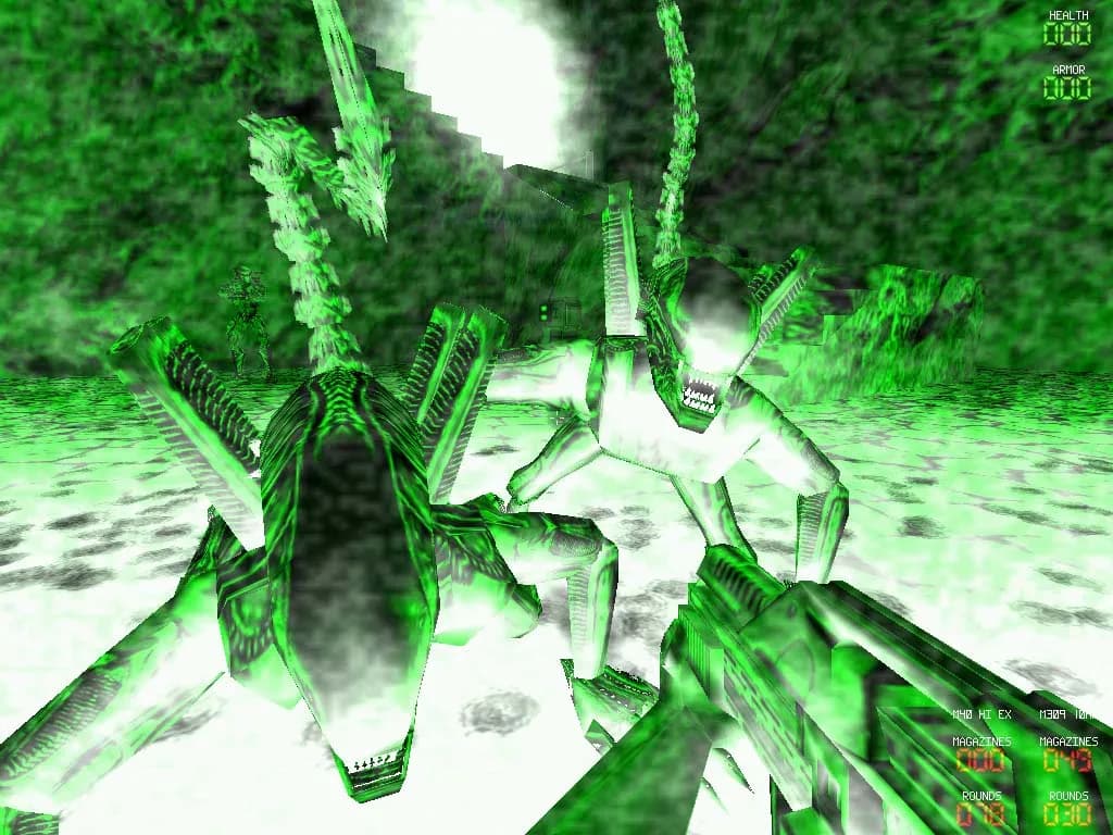 Aliens vs Predator Classic 2000 — скриншот 2
