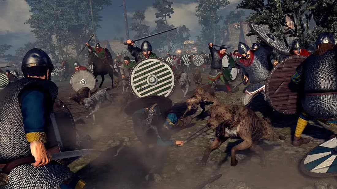 Total War Saga: THRONES OF BRITANNIA — скриншот 1