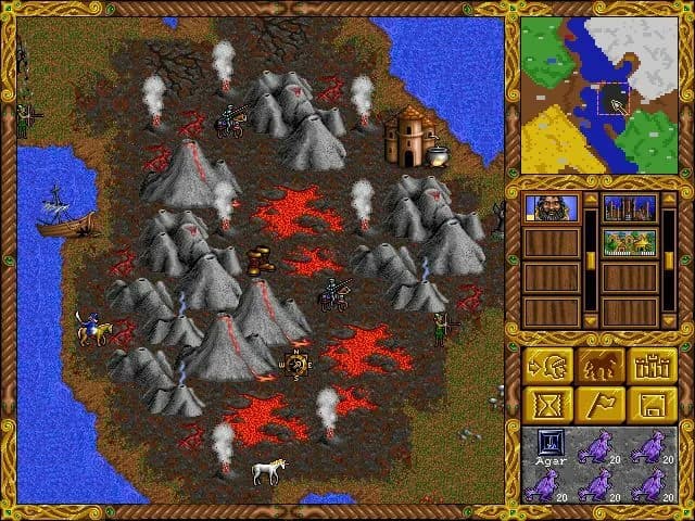 Heroes of Might and Magic (Герои 1) — скриншот 4
