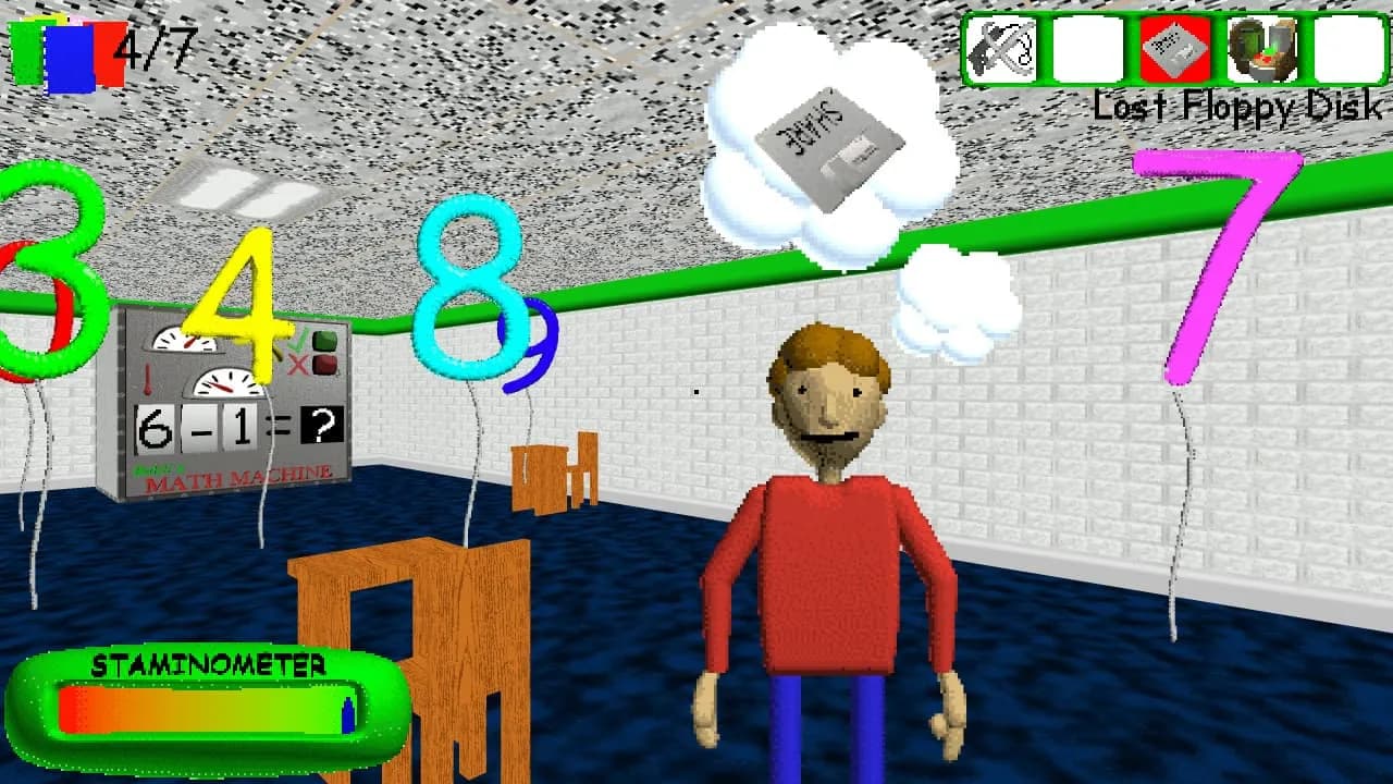 Baldi's Basics Plus — скриншот 2