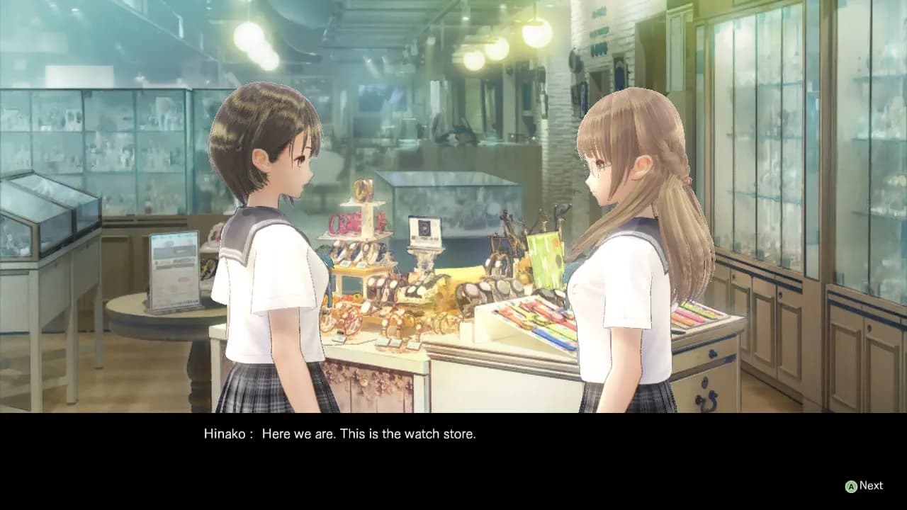 BLUE REFLECTION — скриншот 5