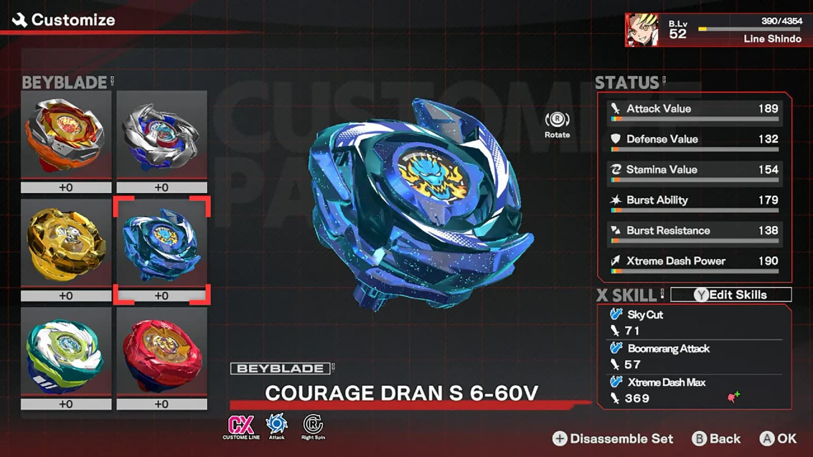 BEYBLADE X EVOBATTLE — скриншот 4