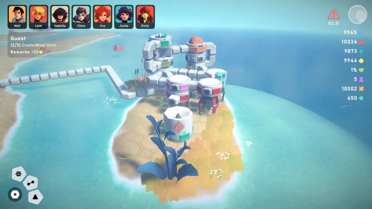 Stellar Settlers: Space Base Builder — скриншот 2