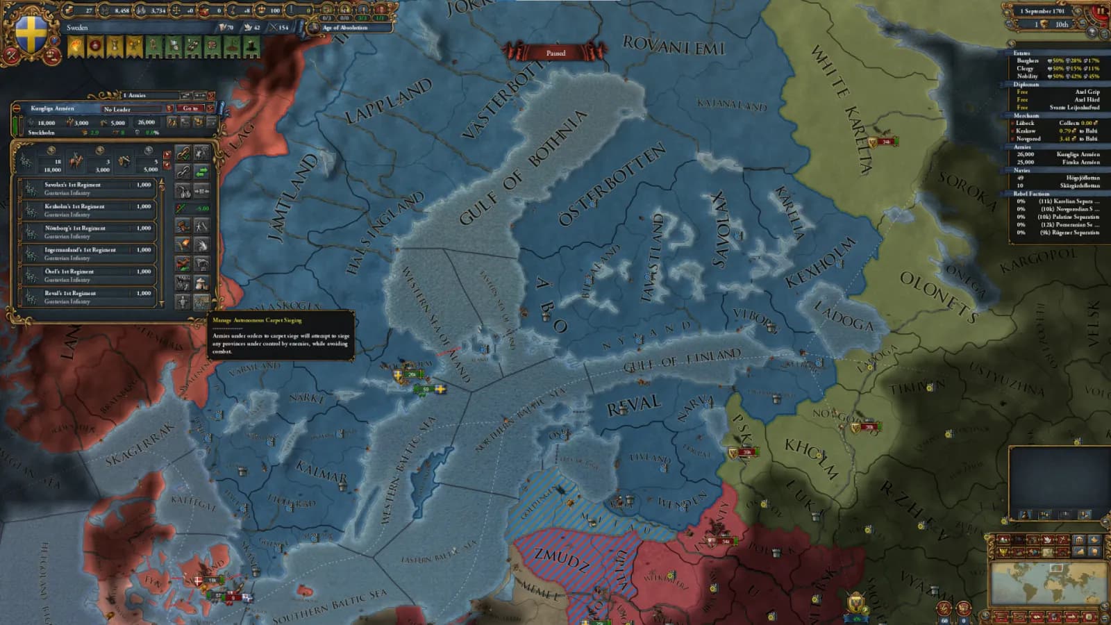 Europa Universalis 4: Leviathan — скриншот 3
