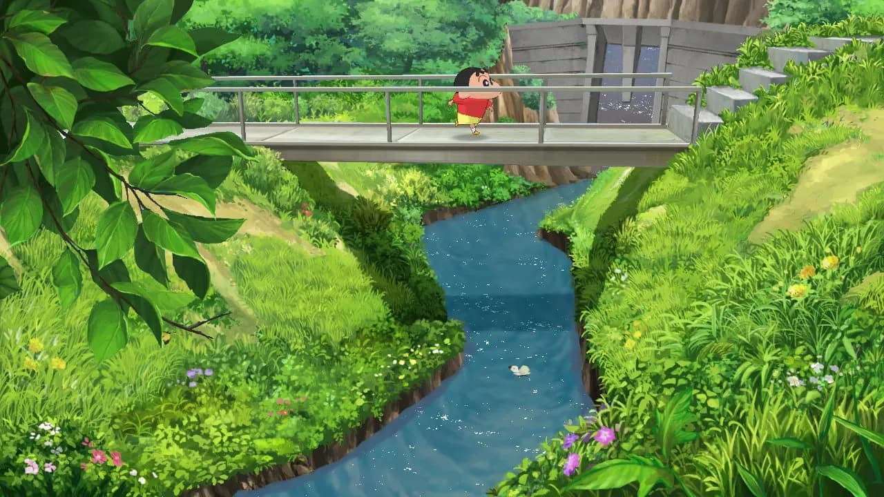 Shin chan: Me and the Professor on Summer Vacation The Endless Seven-Day Journey — скриншот 2