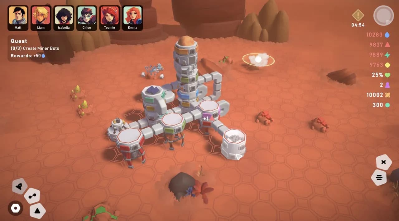 Stellar Settlers: Space Base Builder — скриншот 7
