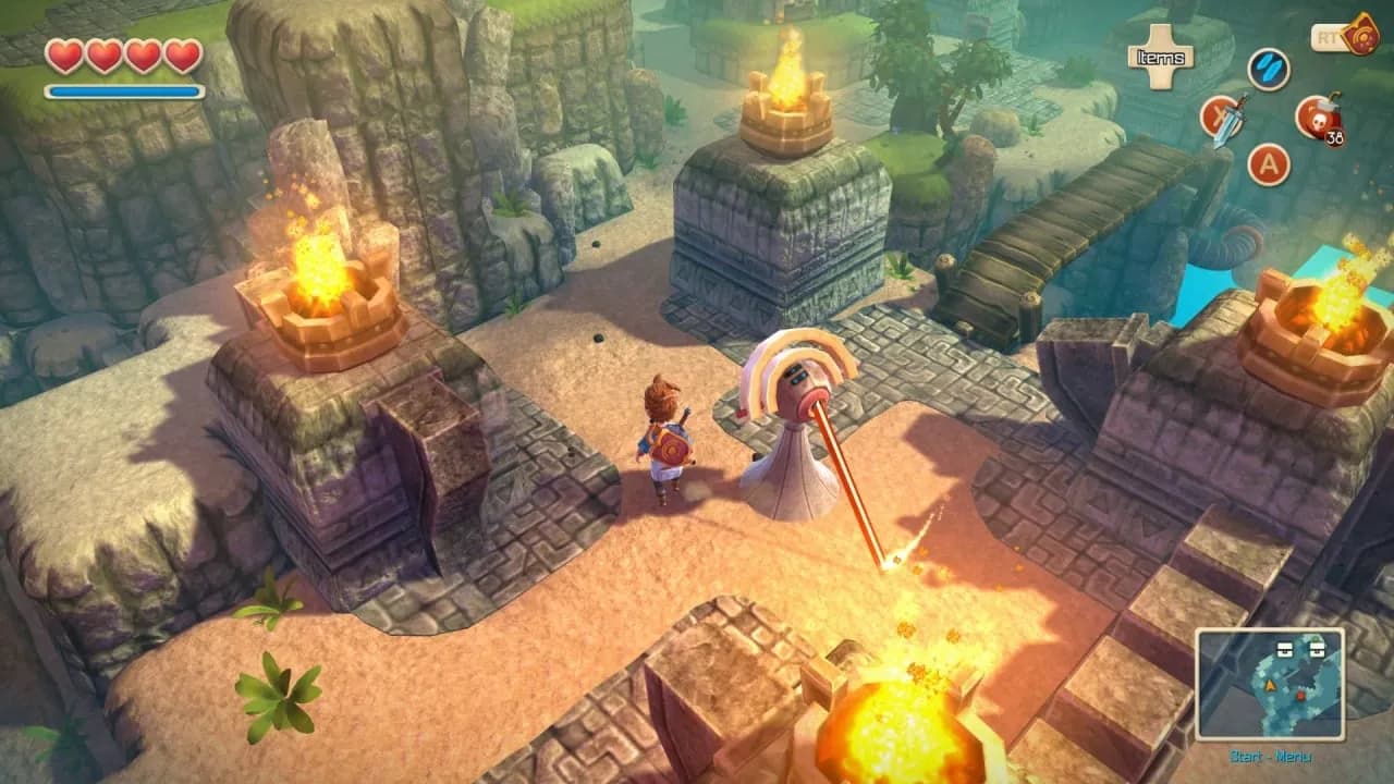 Oceanhorn: Monster of Uncharted Seas — скриншот 4