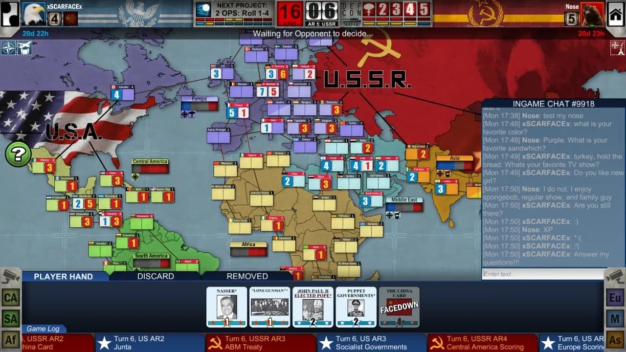 Twilight Struggle — скриншот 5