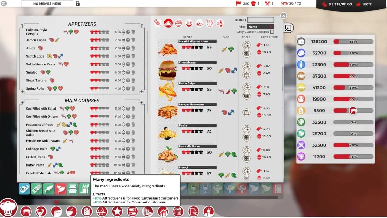 Chef: A Restaurant Tycoon Game — скриншот 2