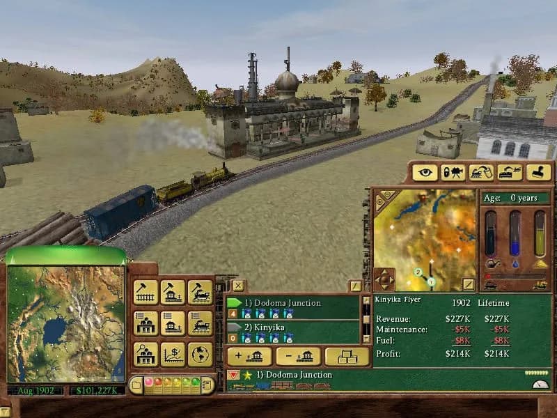 Railroad Tycoon 3 — скриншот 8