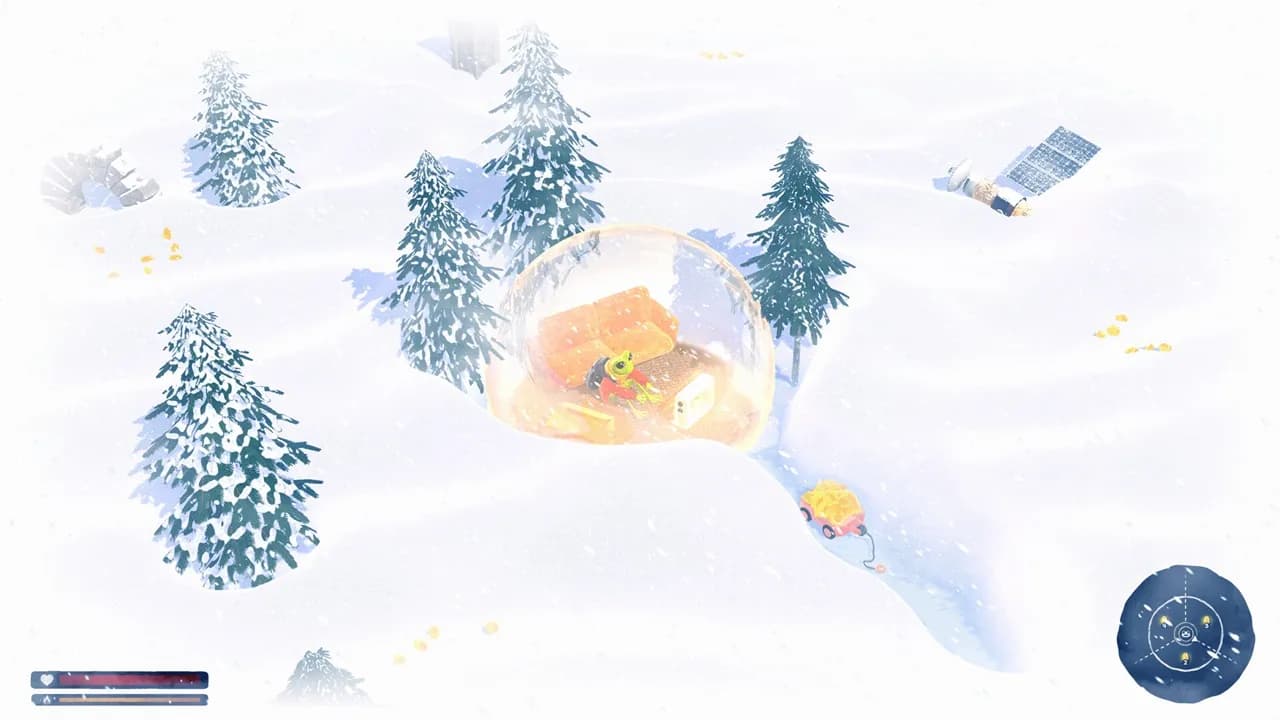 FROGGY HATES SNOW — скриншот 2