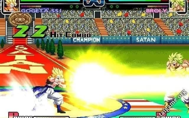 Dragon Ball Z MUGEN — скриншот 1