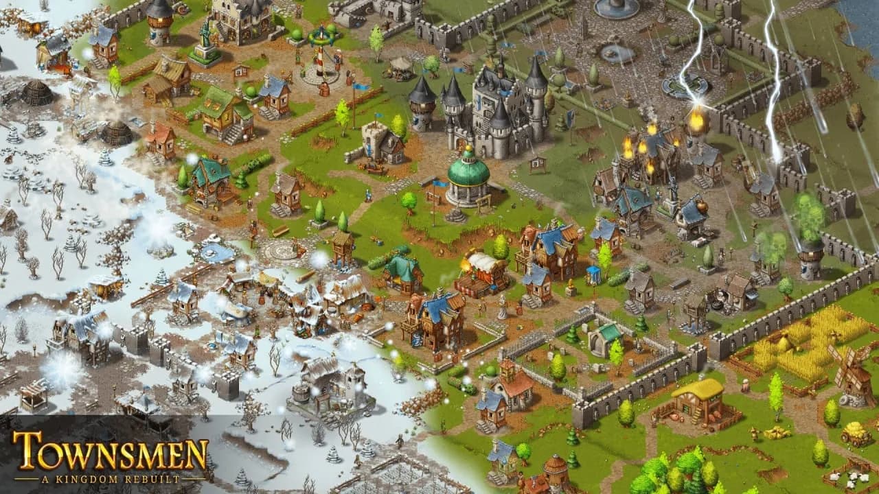 Townsmen - A Kingdom Rebuilt — скриншот 1