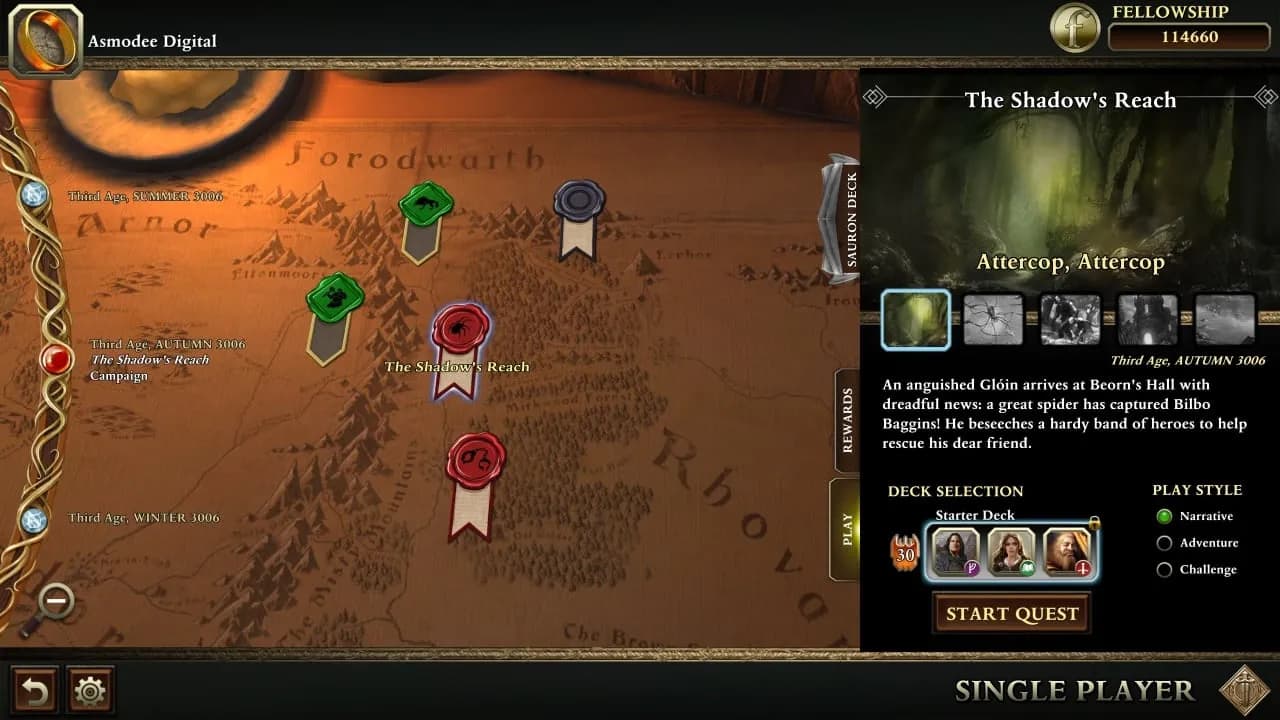 The Lord of the Rings: Adventure Card Game - Definitive Edition — скриншот 4