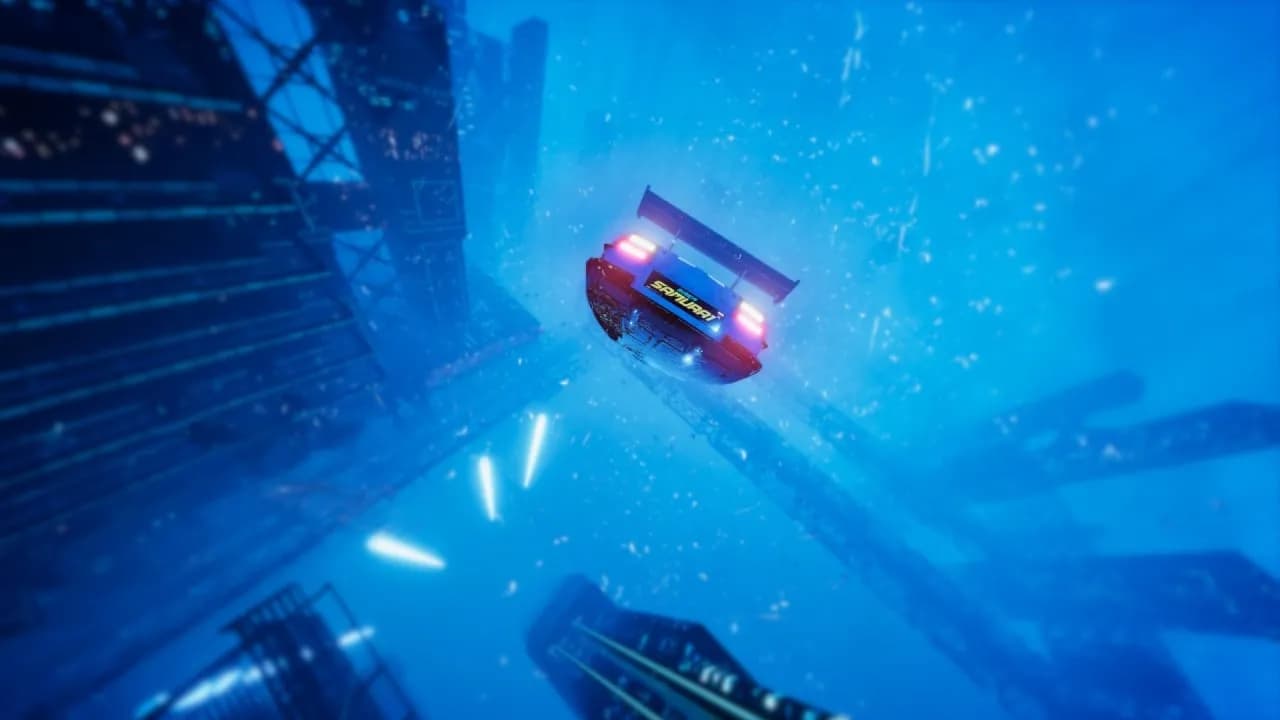 Hovercars 3077: Underground racing — скриншот 4