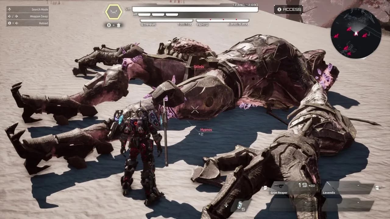 Daemon X Machina: Titanic Scion — скриншот 2