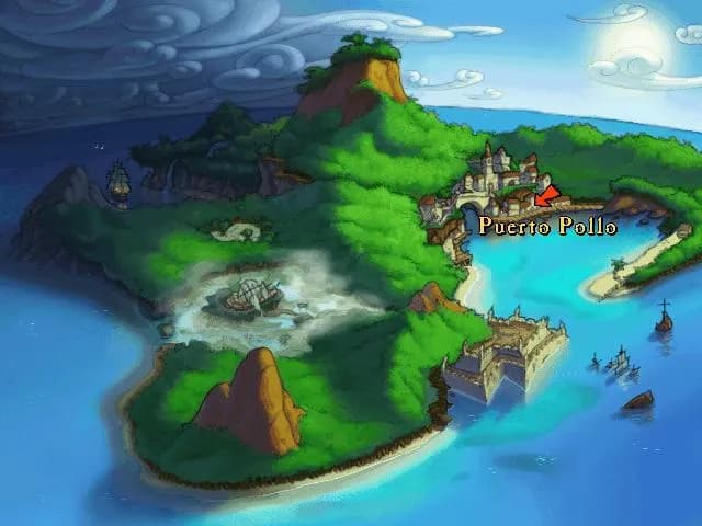 The Curse of Monkey Island — скриншот 2