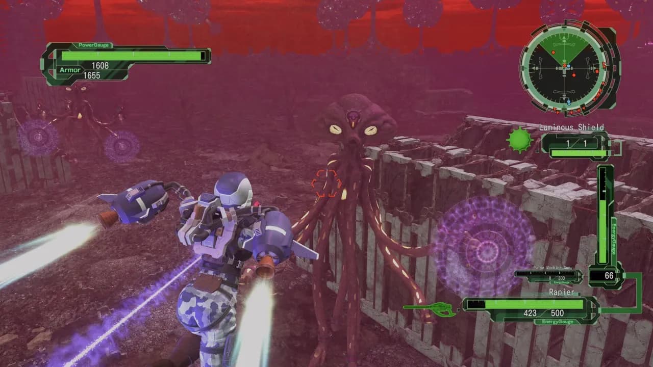 EARTH DEFENSE FORCE 6 — скриншот 9