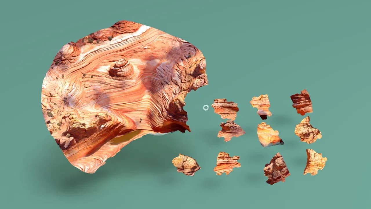 Puzzling Places - 3D Jigsaw Sim — скриншот 6