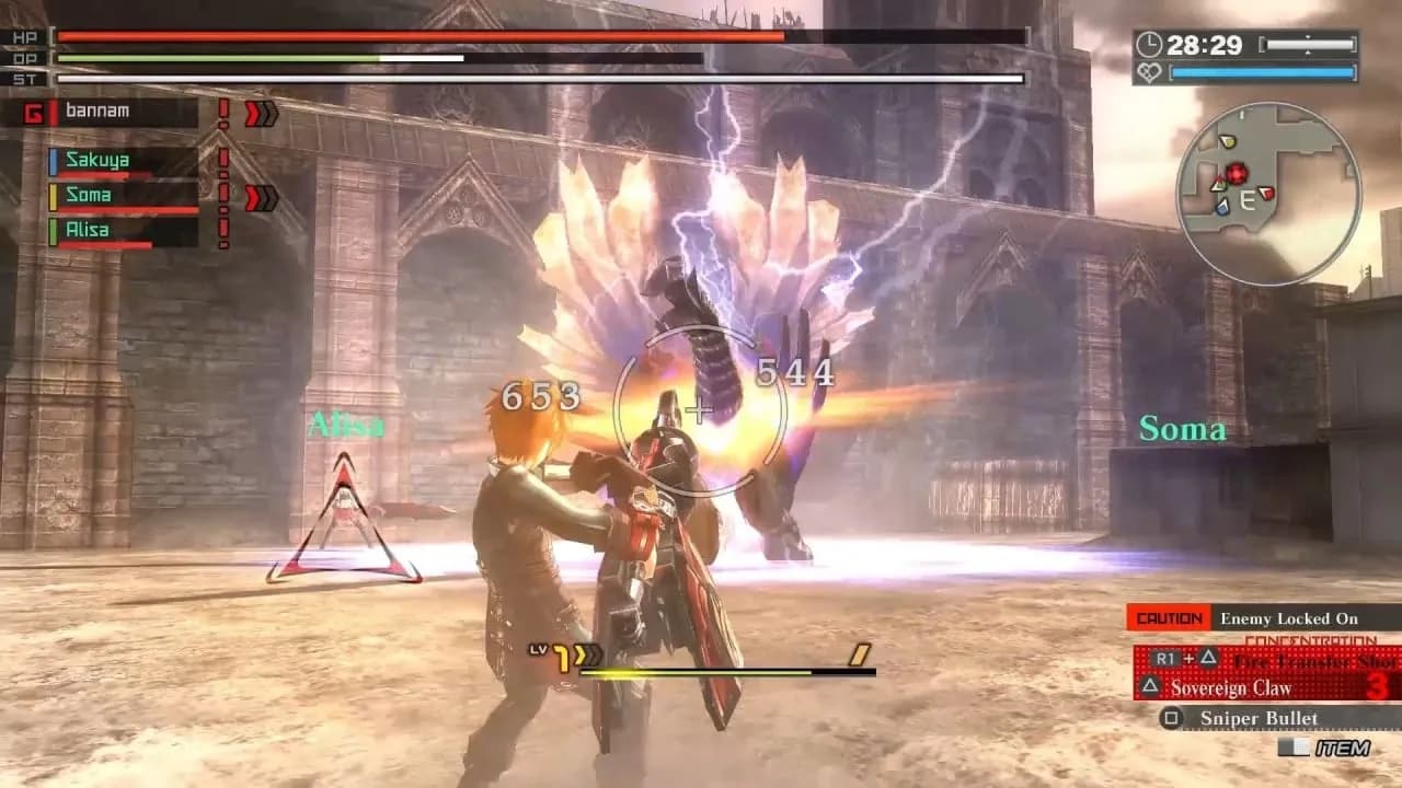 GOD EATER Resurrection — скриншот 7