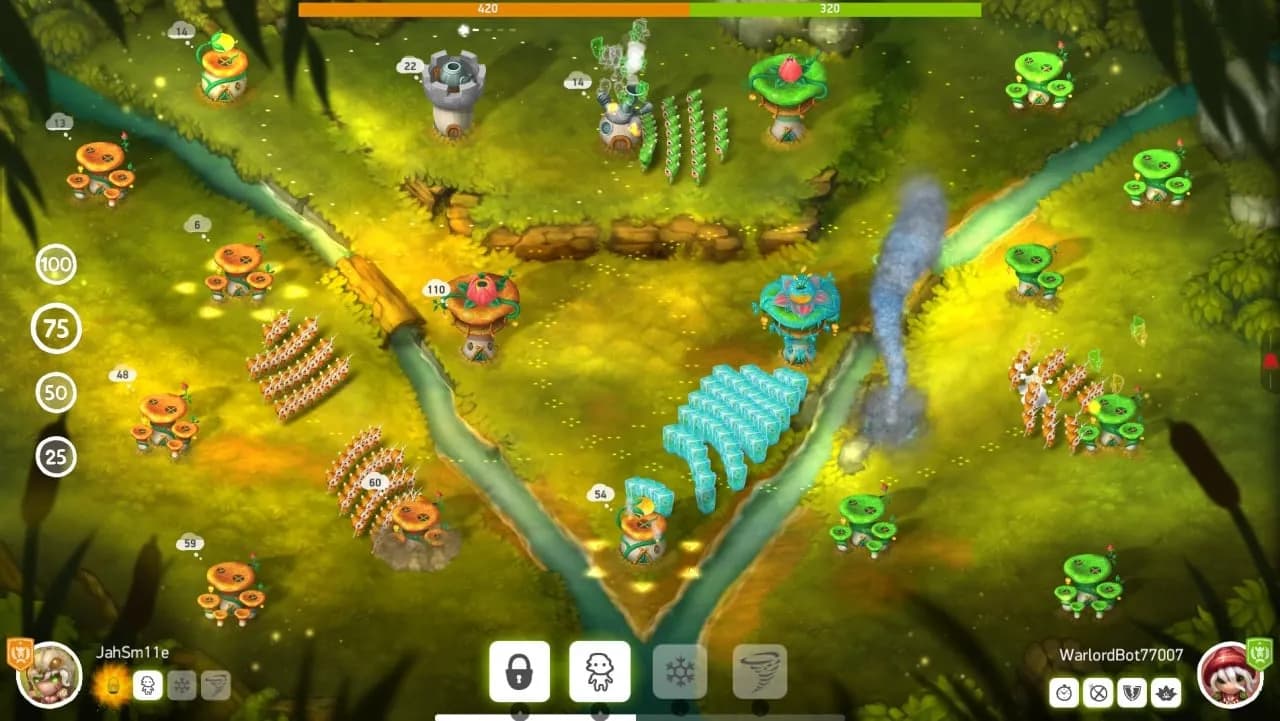 Mushroom Wars 2 — скриншот 1