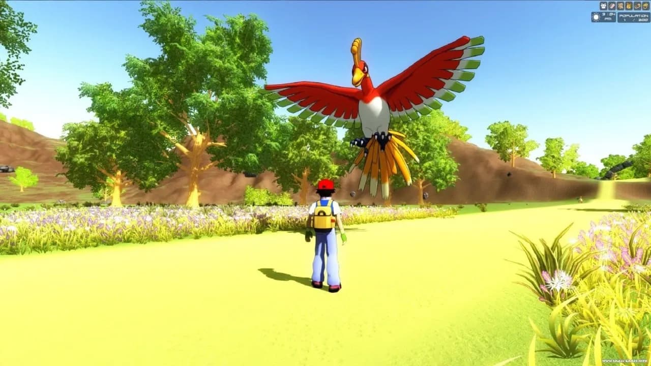 Pokemon MMO 3D — скриншот 1