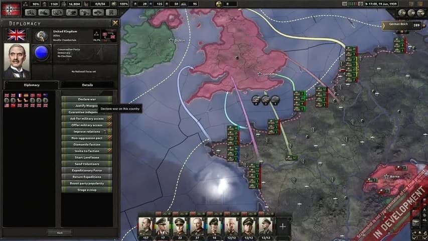 Hearts of Iron 4 по сети — скриншот 2