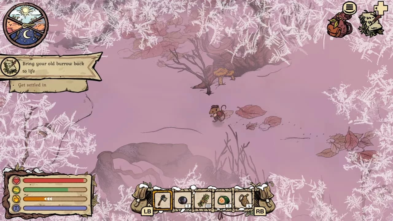 Winter Burrow — скриншот 5