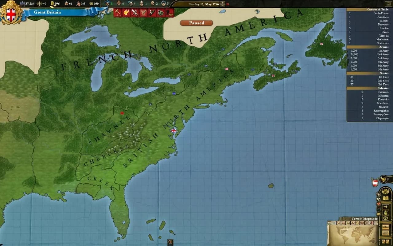Europa Universalis 3: Divine Wind — скриншот 2