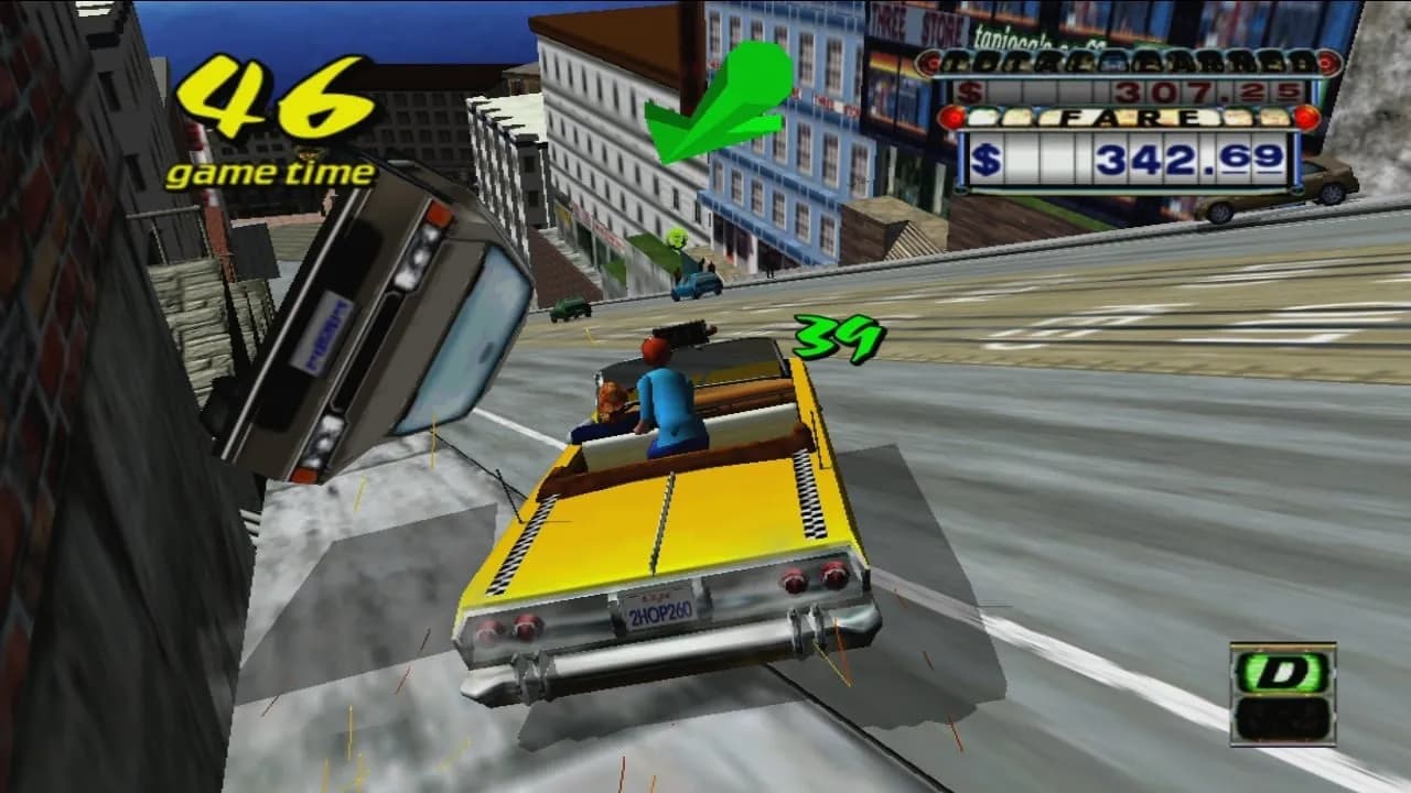 Crazy Taxi — скриншот 3