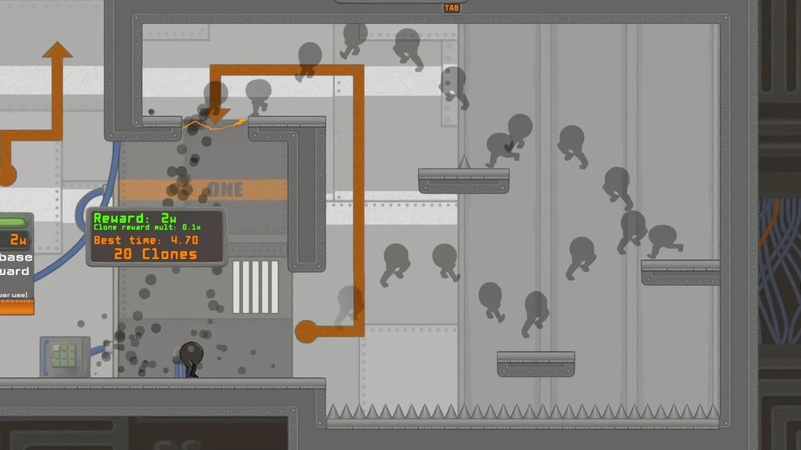 IGTAP: an Incremental Game That's Also a Platformer — скриншот 1