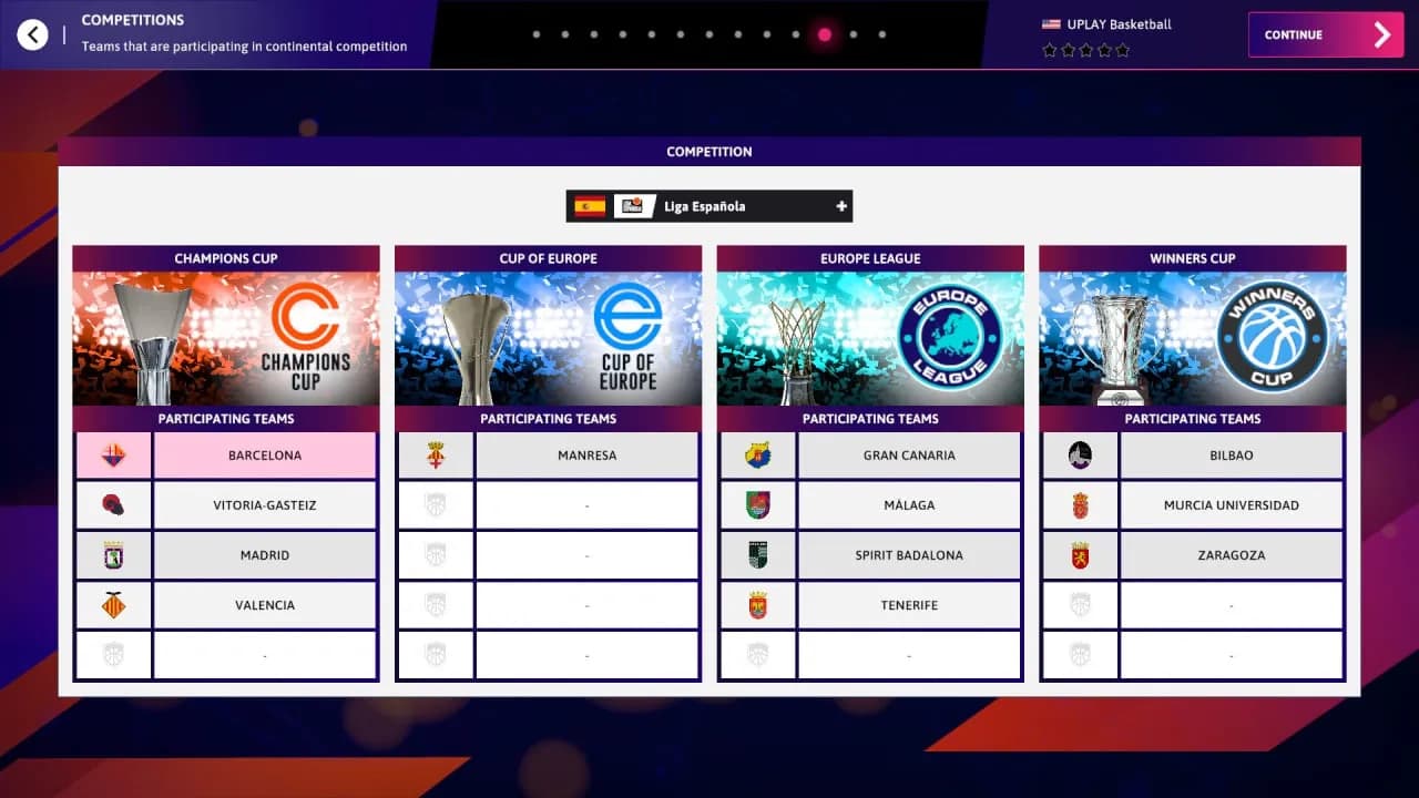 International Basketball Manager 26 — скриншот 1