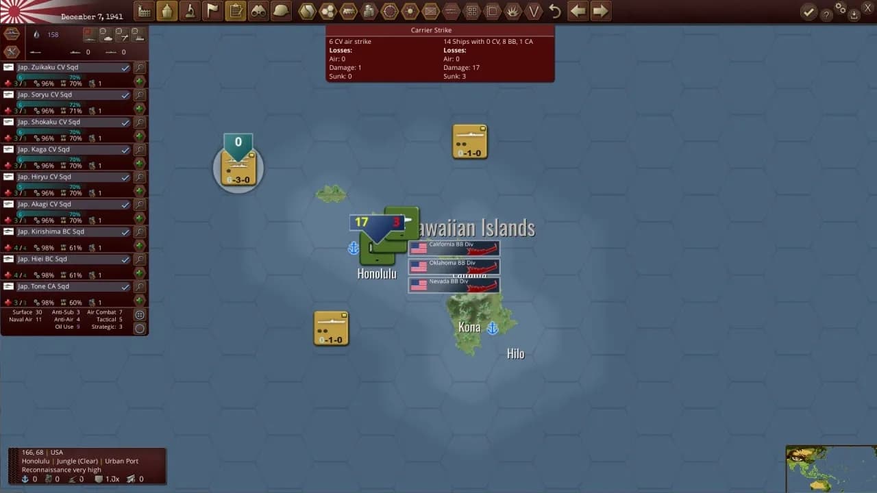 Warplan Pacific — скриншот 1